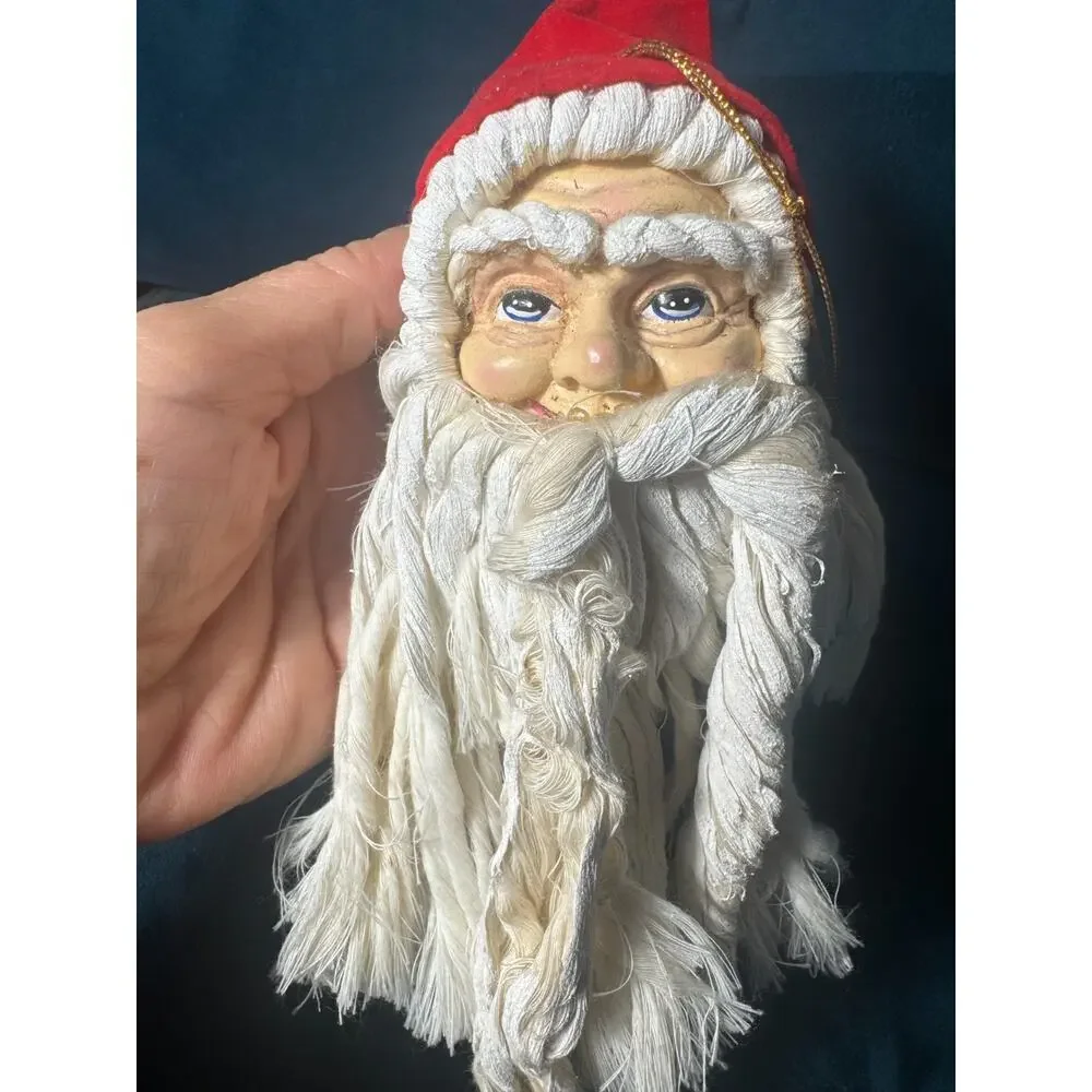 Head vintage santa